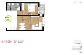 Продава 2-стаен град София Младост 2 - [1] 