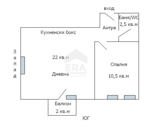 Satılık  1 yatak odası Varna , Centar , 52 metrekare | 62987505 - görüntü [12]