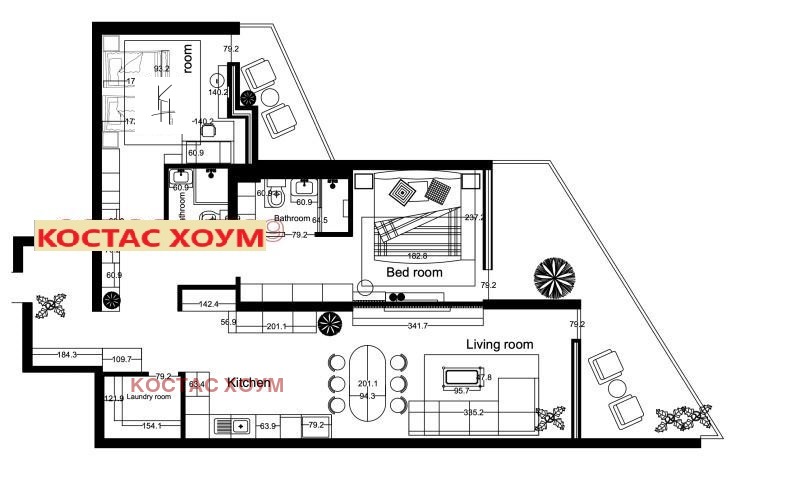 Продава 3-СТАЕН, гр. Варна, м-т Ален мак, снимка 16 - Aпартаменти - 48279021