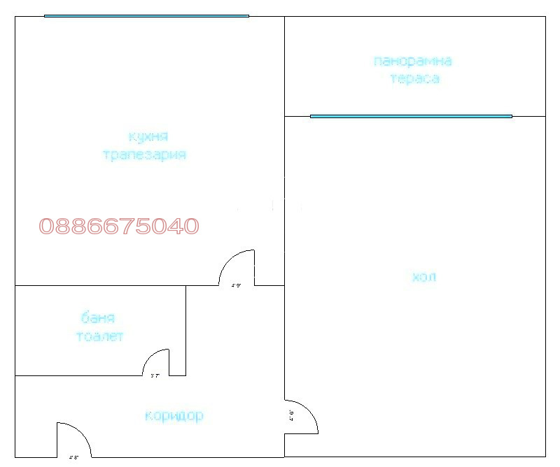 Продава 2-СТАЕН, гр. София, Ботунец