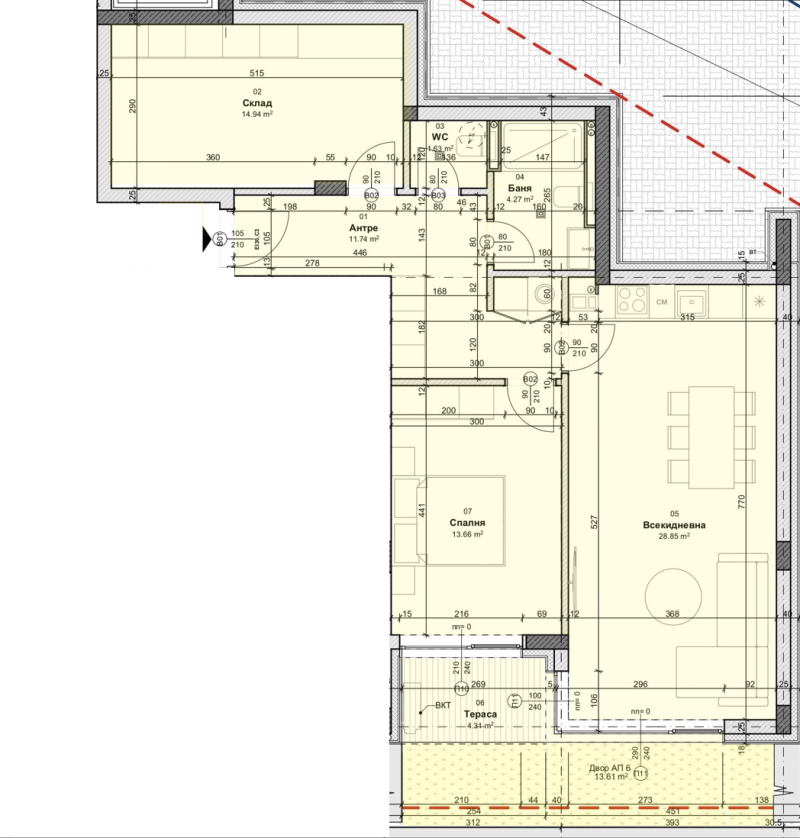 Продава 2-СТАЕН, гр. Варна, Виница, снимка 3 - Апартаменти - 53028839