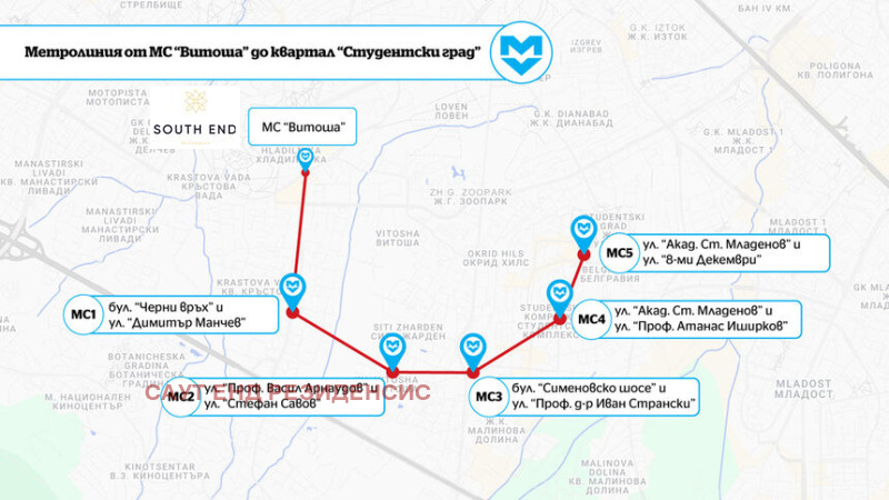 Продава 3-СТАЕН, гр. София, Кръстова вада, снимка 12 - Aпартаменти - 49541094