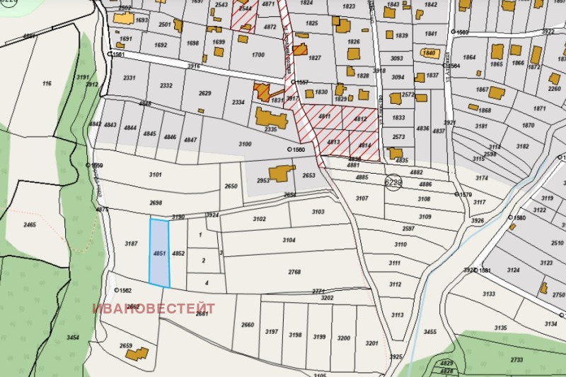 Til salg  Grund Sofia , Lozen , 857 kvm | 30997973