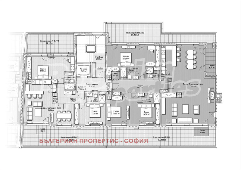 На продаж  2 спальні София , Кръстова вада , 110 кв.м | 55743730