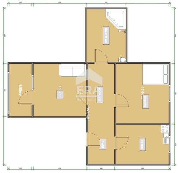 Na prodej  1 ložnice Silistra , Iztok , 63 m2 | 66304034 - obraz [7]