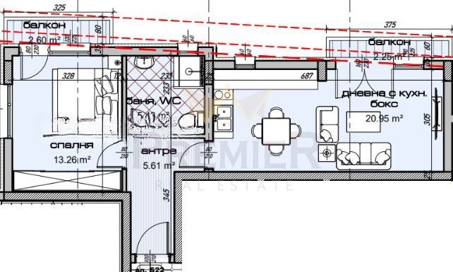 Продава 2-СТАЕН, гр. Варна, Изгрев, снимка 2 - Aпартаменти - 49387612