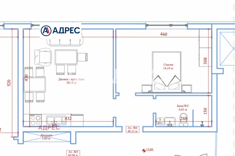 Продава 2-СТАЕН, гр. Варна, Зимно кино Тракия, снимка 5 - Апартаменти - 53173068