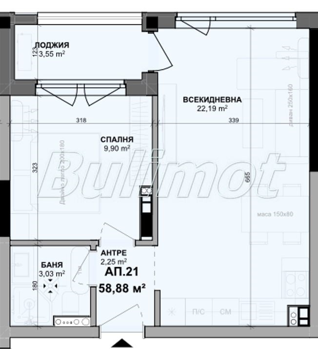 Продава 2-СТАЕН, гр. Варна, Изгрев