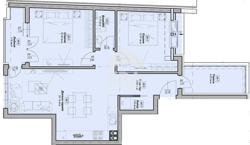 Продава  3-стаен град Варна , Зимно кино Тракия , 106 кв.м | 58721931 - изображение [3]