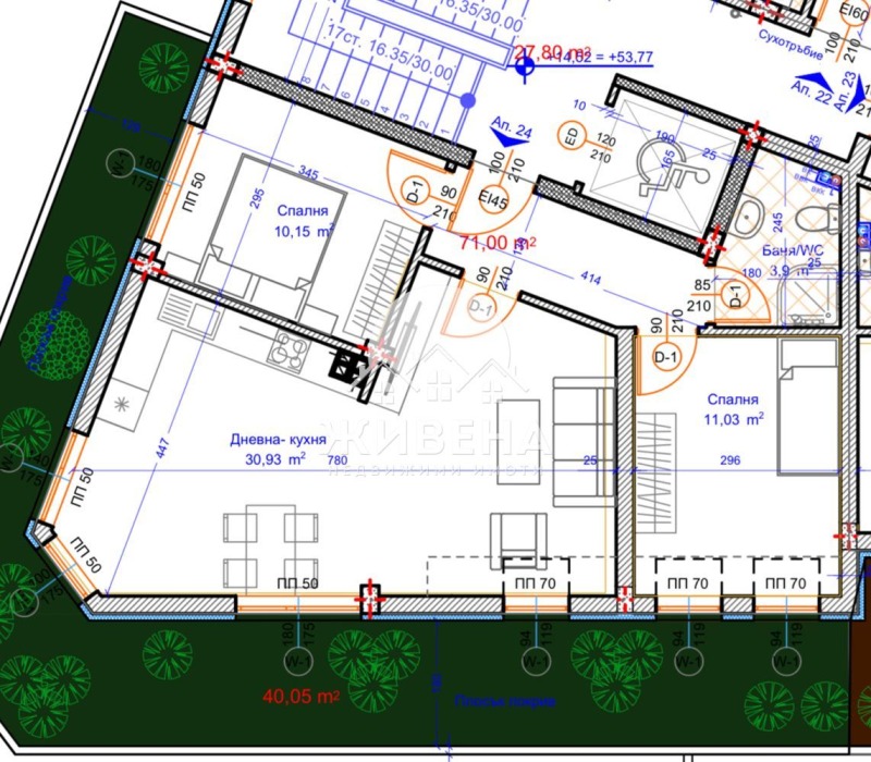 Продава 3-СТАЕН, гр. Варна, Зимно кино Тракия
