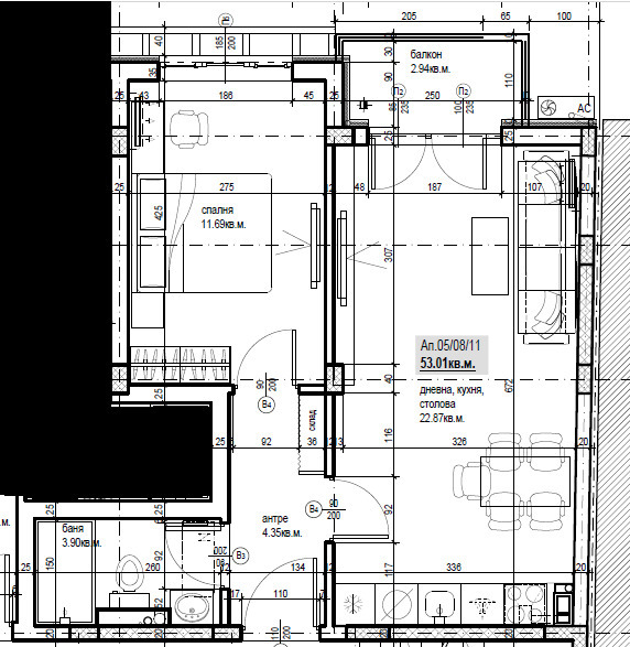 Продава  2-стаен град Пловдив , Каменица 1 , 67 кв.м | 36363279