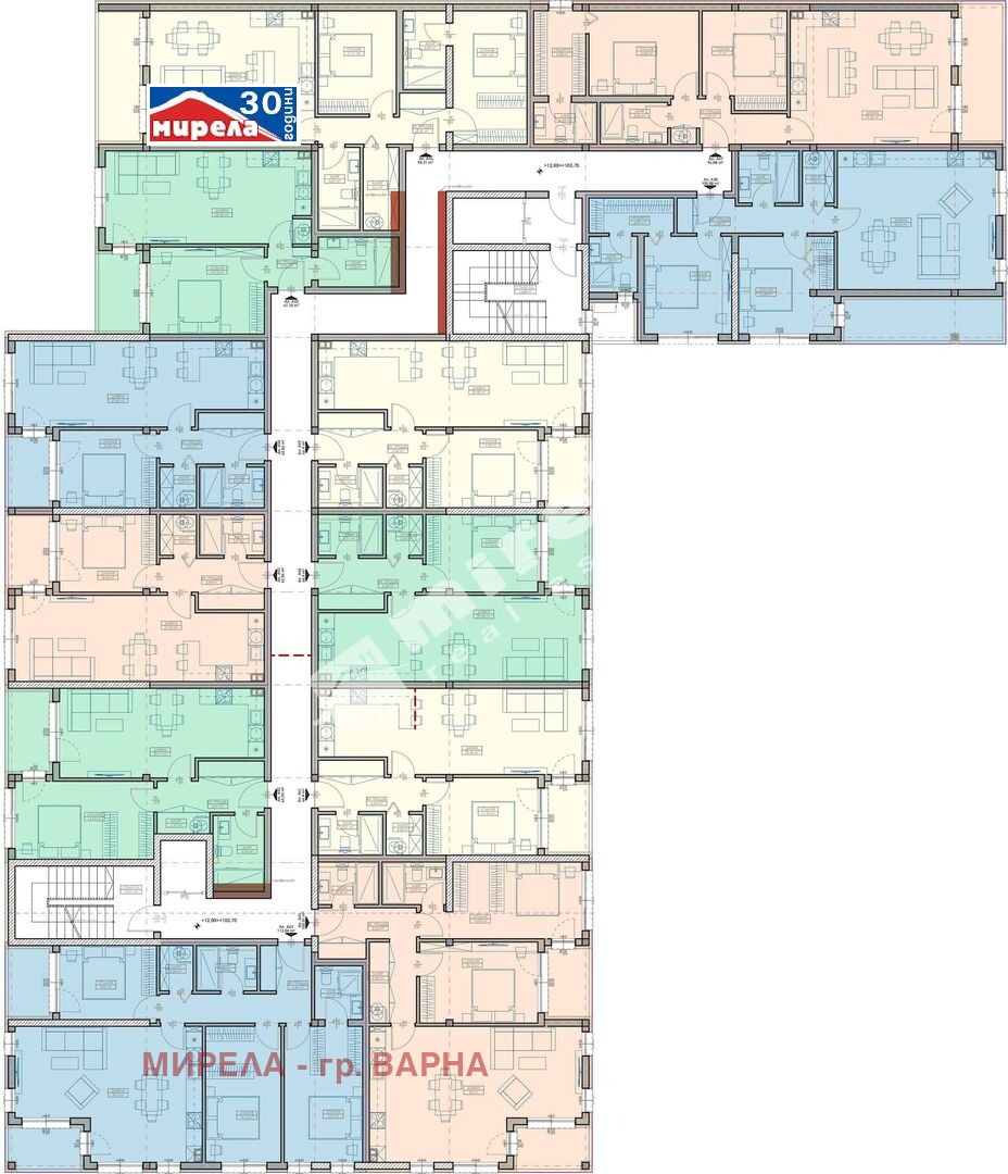 Продава 3-СТАЕН, гр. Варна, Кайсиева градина, снимка 2 - Апартаменти - 53107819