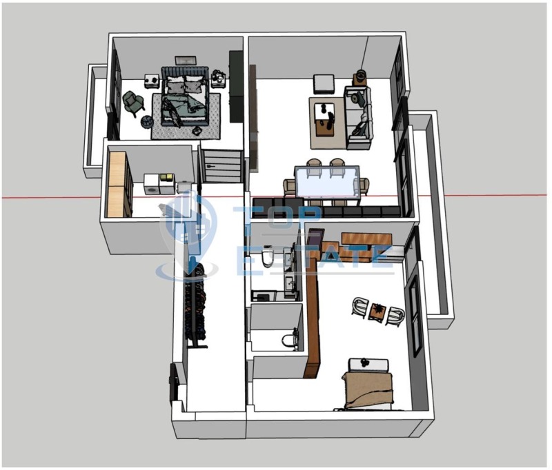 Te koop  2 slaapkamers Veliko Tarnovo , Buzludzja , 148 m² | 42078099 - afbeelding [2]