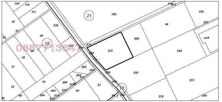 Продава ПАРЦЕЛ, с. Радиново, област Пловдив, снимка 1 - Парцели - 48012903