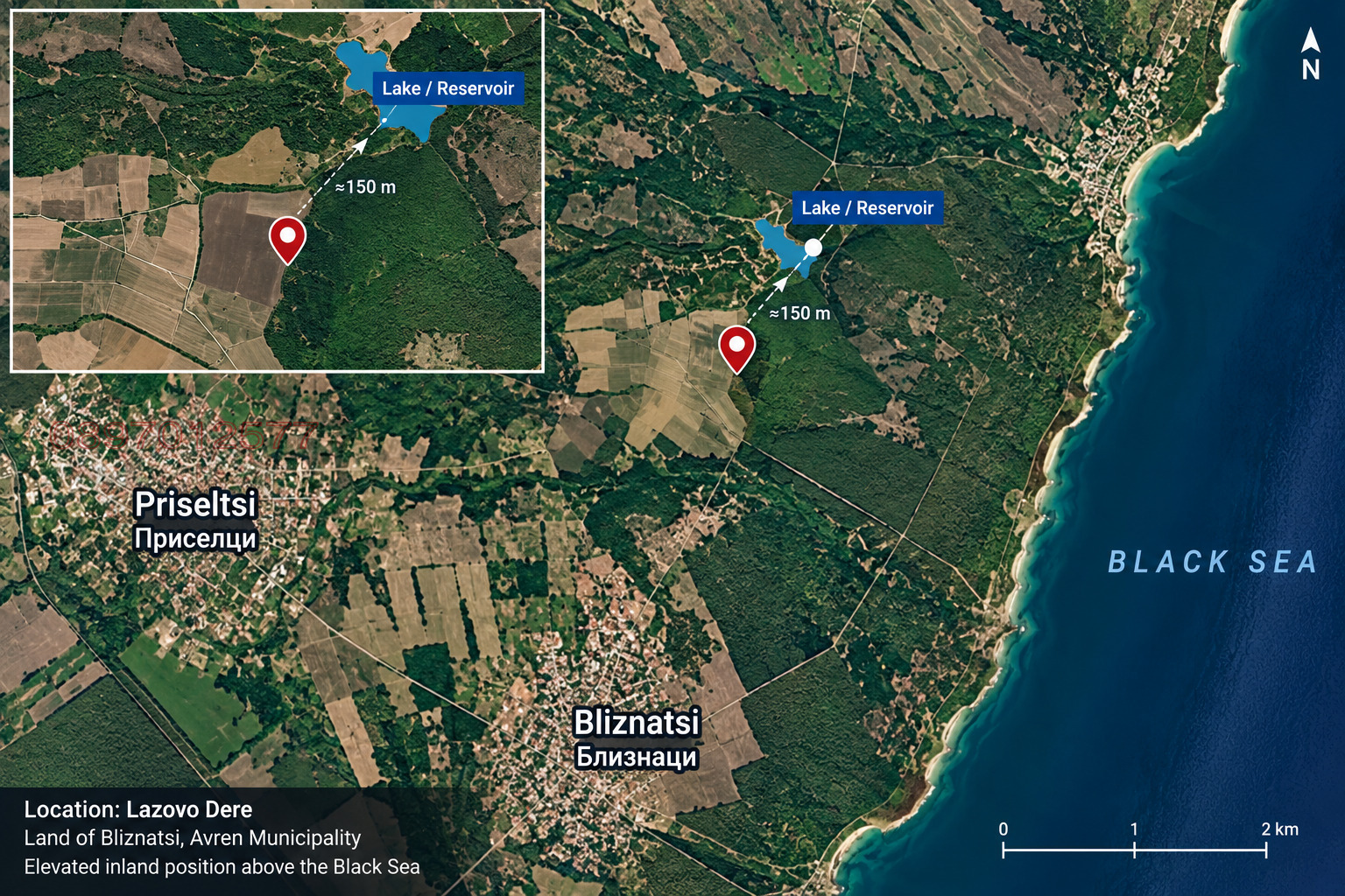 Продава ПАРЦЕЛ, с. Близнаци, област Варна