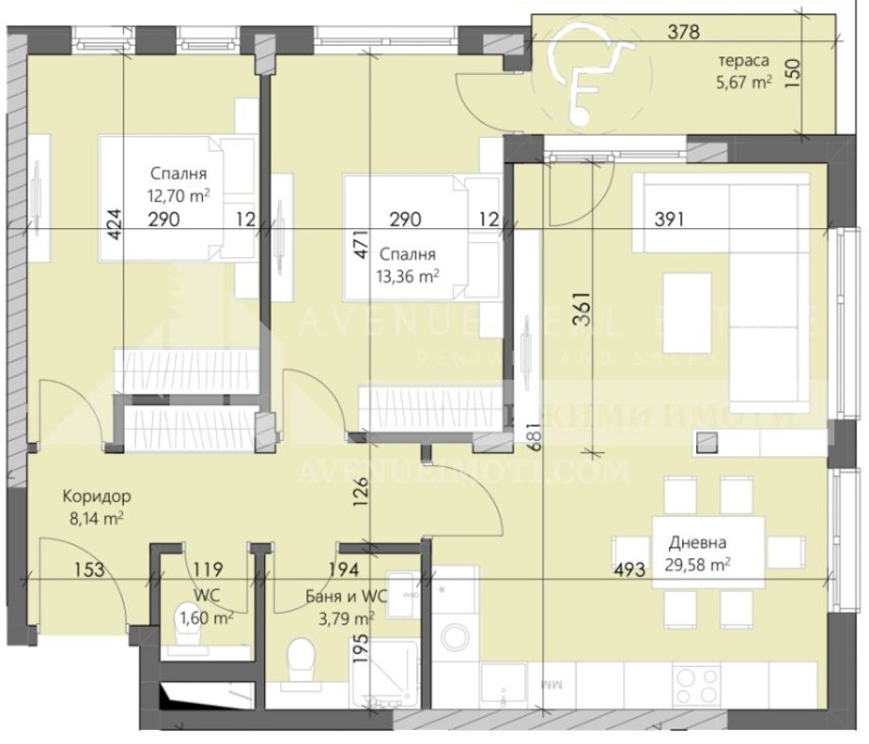 Zu verkaufen  2 Schlafzimmer Plowdiw , Karschijaka , 108 qm | 86133091 - Bild [2]