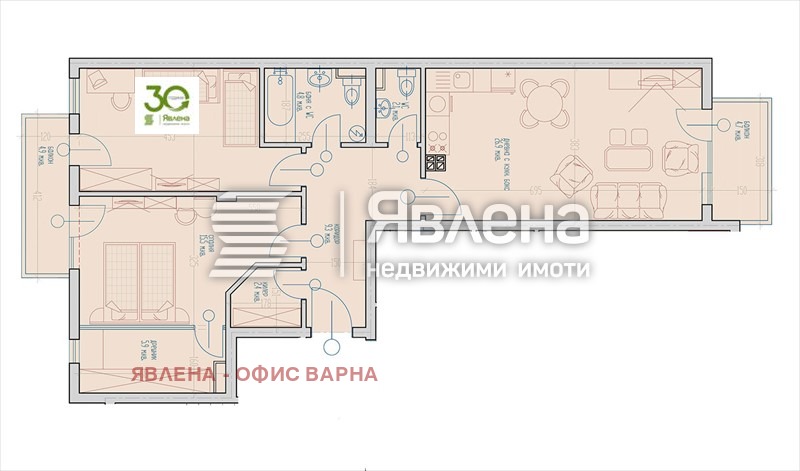 Продава 3-СТАЕН, гр. Варна, Виница, снимка 6 - Апартаменти - 55041942