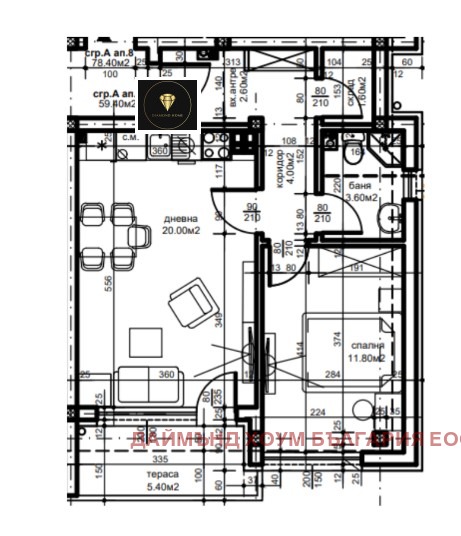 Продава  2-стаен град Пловдив , Беломорски , 67 кв.м | 46277921 - изображение [2]