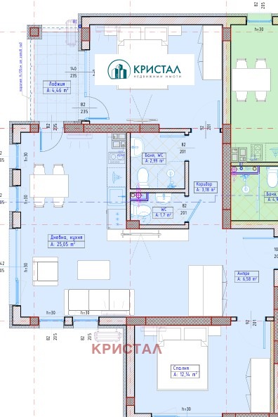 Продава 3-СТАЕН, гр. Асеновград, област Пловдив, снимка 4 - Апартаменти - 49796669