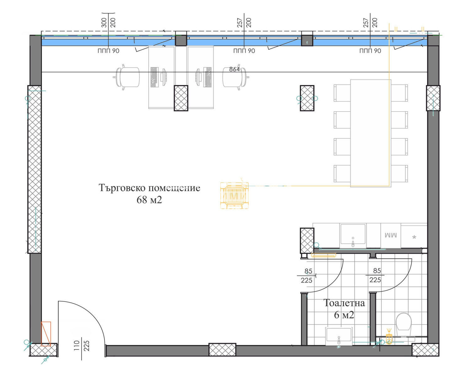 Продава ОФИС, гр. Пловдив, Кършияка, снимка 2 - Офиси - 55952136
