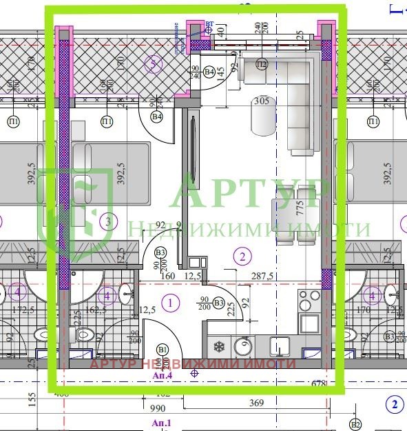 Продава 2-СТАЕН, гр. София, Малинова долина, снимка 2 - Aпартаменти - 49223213