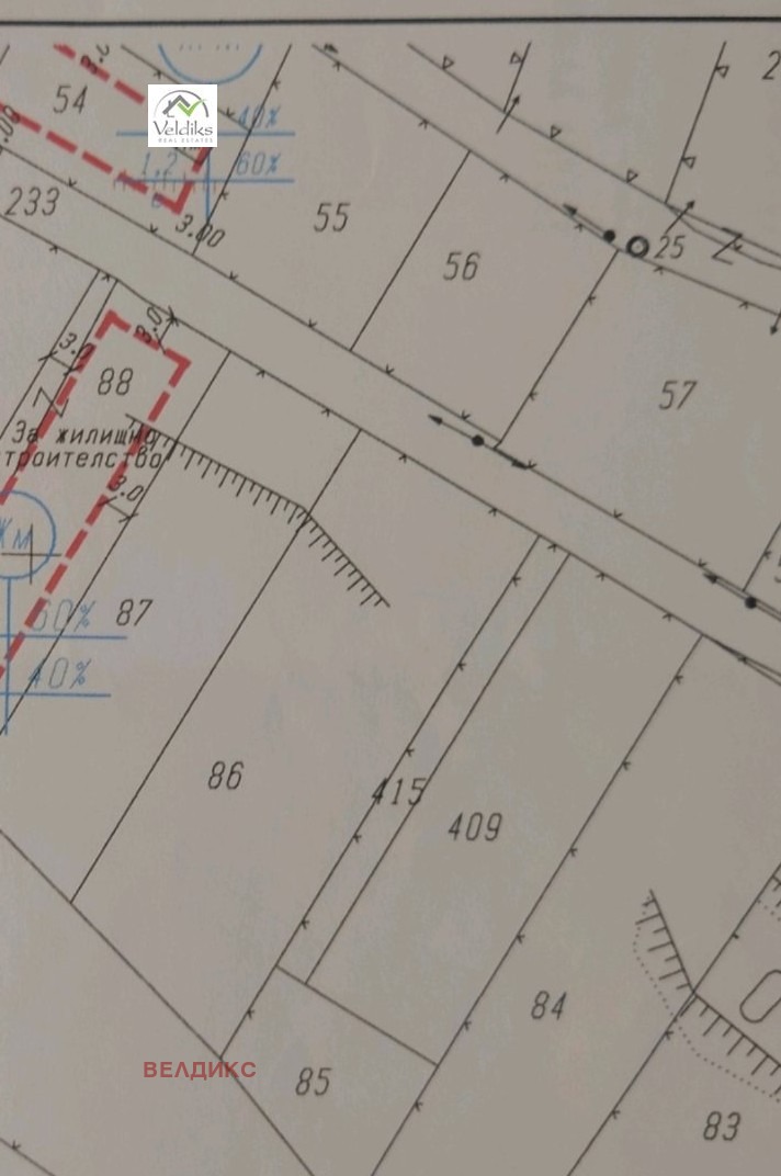 Продава ПАРЦЕЛ, с. Дивотино, област Перник, снимка 2 - Парцели - 56204384