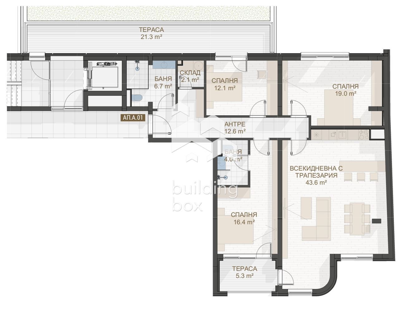 Продава 4-СТАЕН, гр. Пловдив, Център, снимка 2 - Апартаменти - 53782424