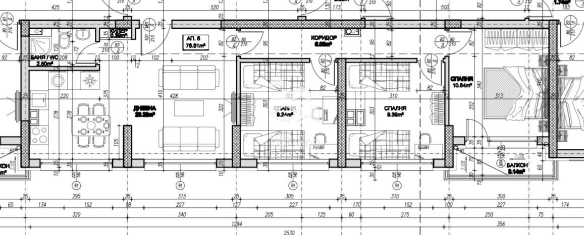 Продава 4-СТАЕН, гр. София, Сухата река, снимка 5 - Апартаменти - 54067091