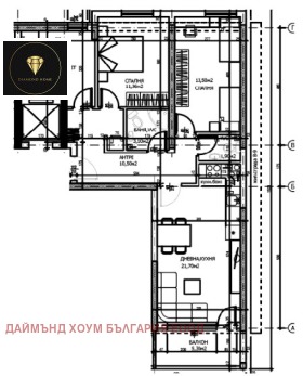 3 кімнатна Терзиите, Пловдив 2