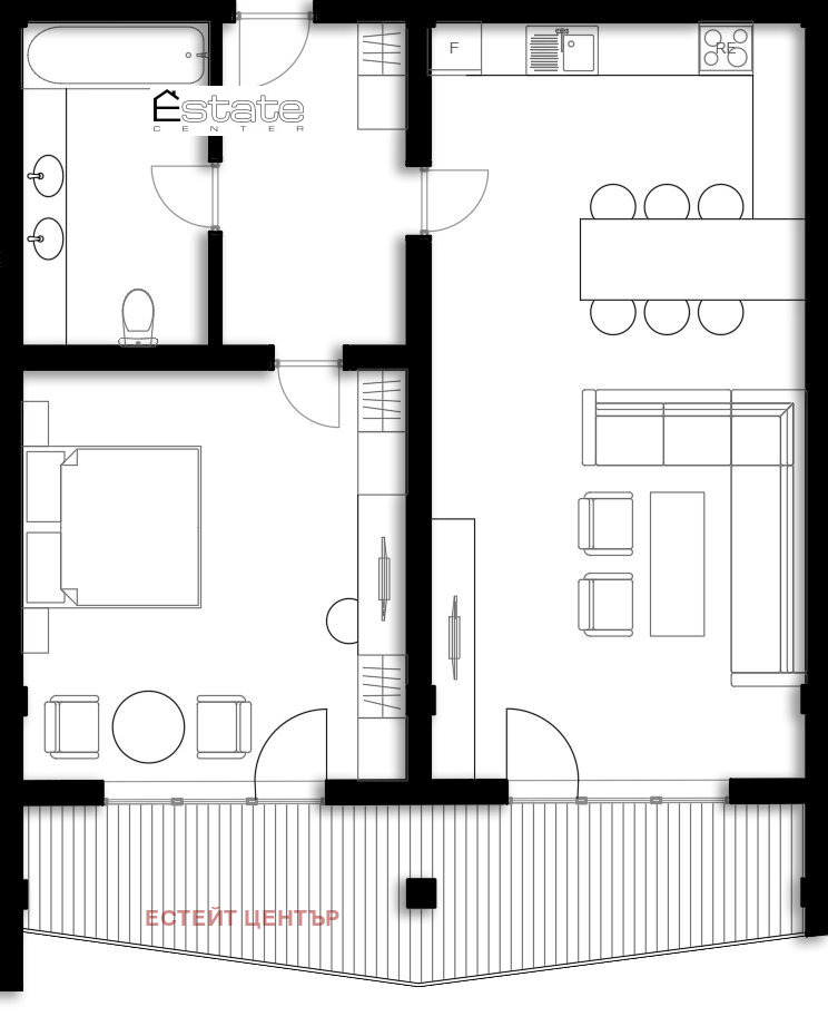 Продава 2-СТАЕН, гр. Разлог, област Благоевград, снимка 7 - Апартаменти - 53032585