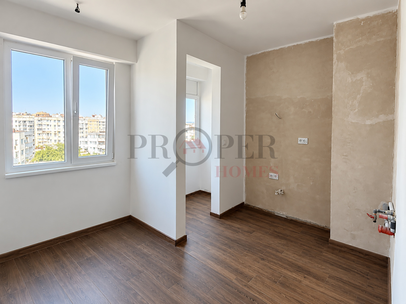 Продава 2-СТАЕН, гр. Велико Търново, Бузлуджа, снимка 3 - Апартаменти - 56059053