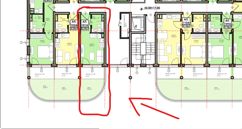 Продава  1-стаен област Бургас , гр. Несебър , 39 кв.м | 48887600 - изображение [3]