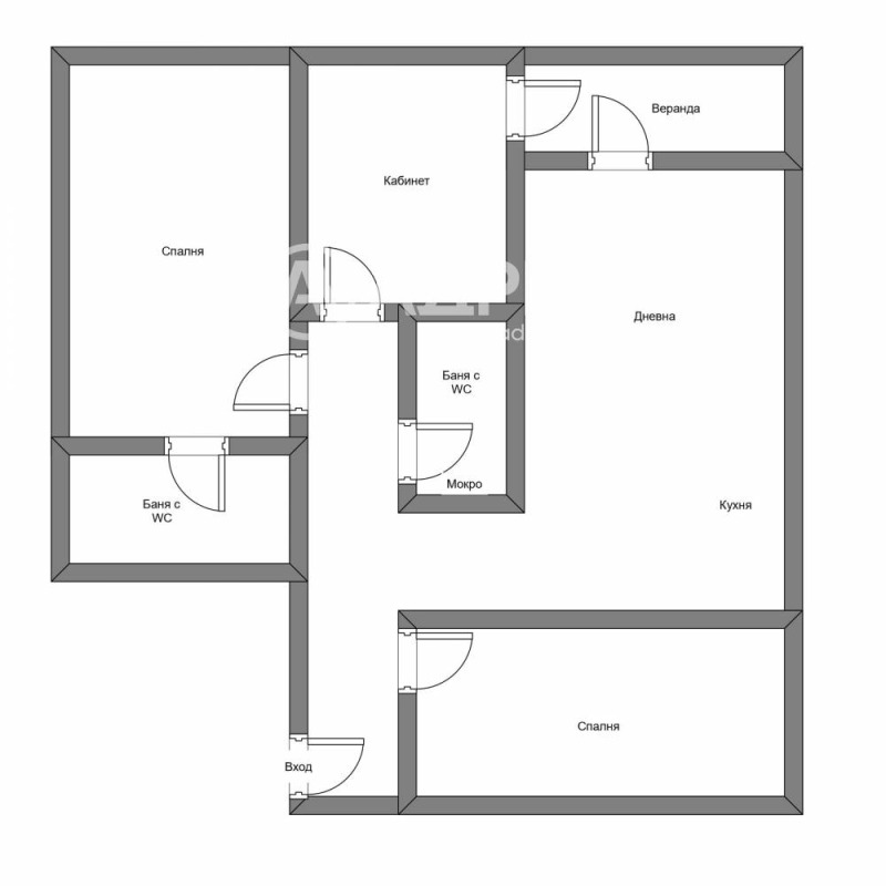 Te koop  2 slaapkamers Sofia , Dragalevtsi , 115 m² | 18185051 - afbeelding [3]