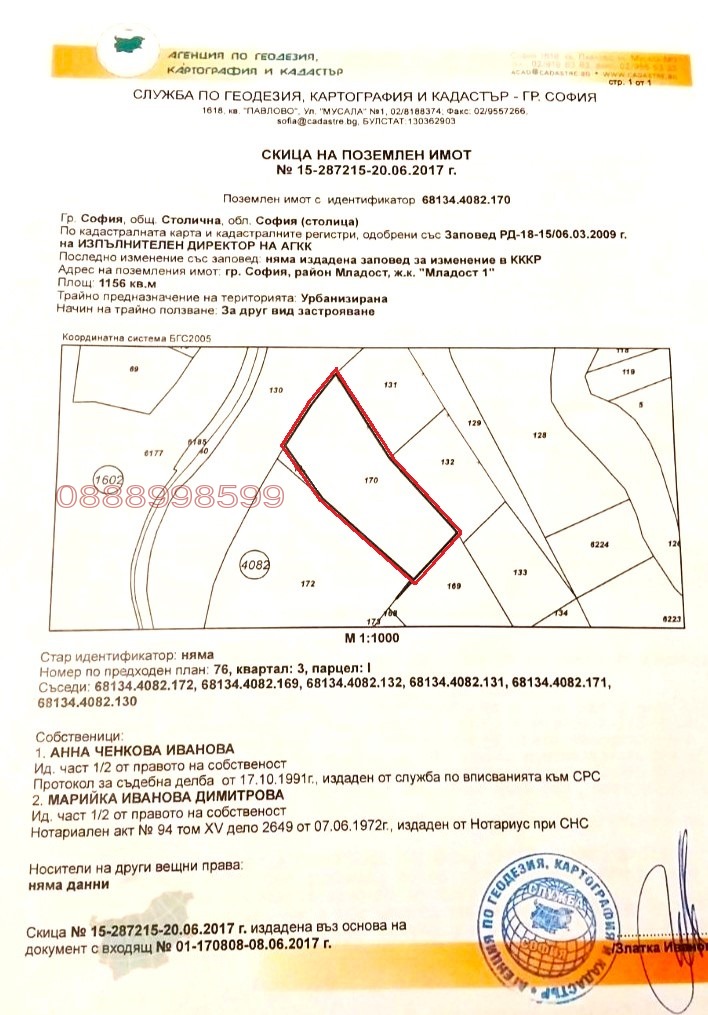 Продава ПАРЦЕЛ, гр. София, Младост 1, снимка 4 - Парцели - 55421861