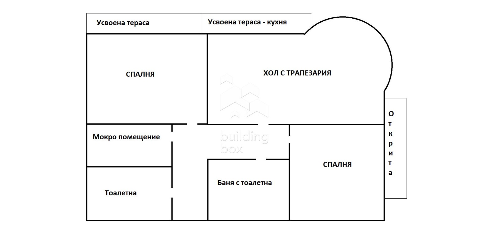 Продава 3-СТАЕН, гр. Пловдив, Кючук Париж, снимка 14 - Апартаменти - 54954902