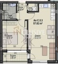 Продава 2-СТАЕН, град София, Манастирски ливади • 194900 € / 381191.27 лв. • 65206985 10