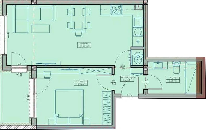 Продава 2-СТАЕН, гр. Варна, Възраждане 1, снимка 2 - Апартаменти - 53148924