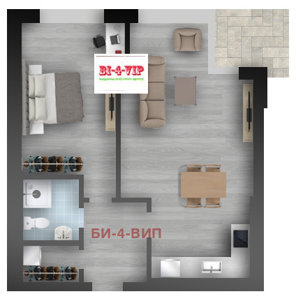 Продава 2-СТАЕН, гр. София, Кръстова вада, снимка 8 - Апартаменти - 55199440