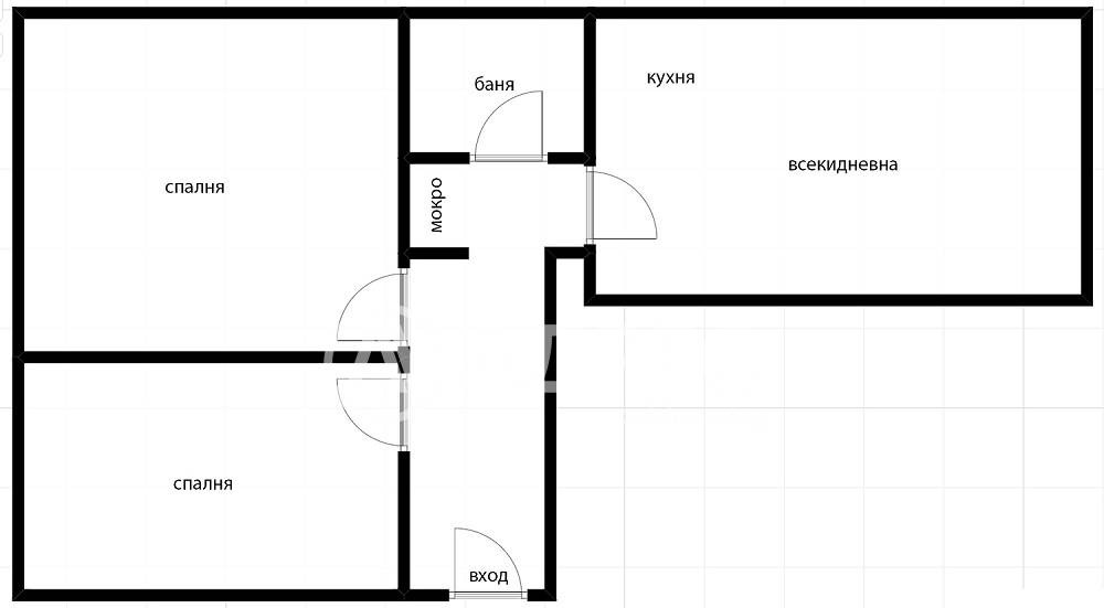 Продава 3-СТАЕН, гр. София, Докторски паметник, снимка 4 - Апартаменти - 54571870