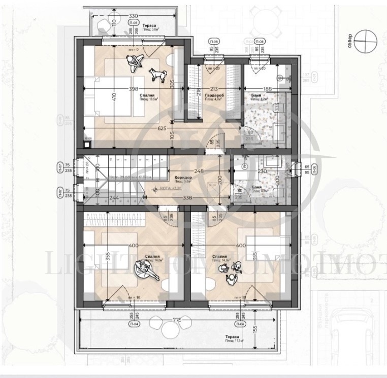Продава КЪЩА, гр. Пловдив, Беломорски, снимка 5 - Къщи - 52657911