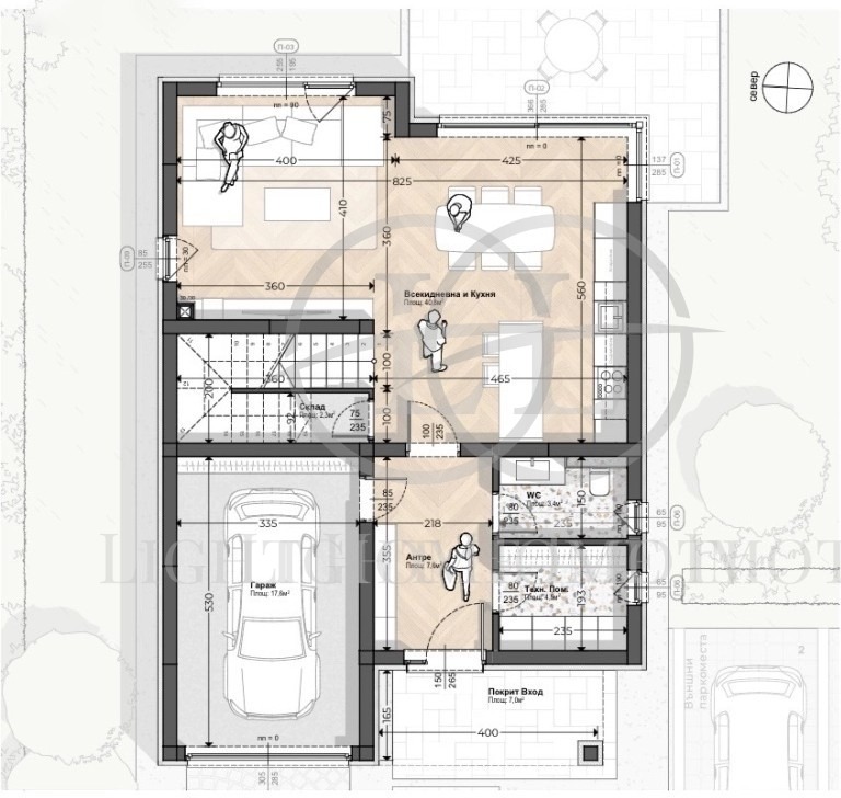 Продава КЪЩА, гр. Пловдив, Беломорски, снимка 4 - Къщи - 52657911