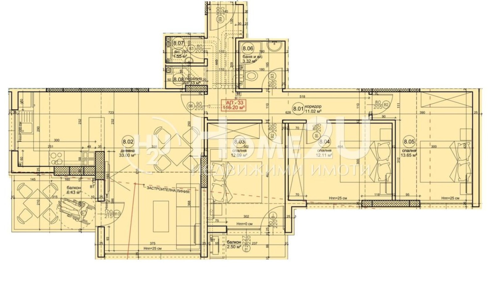 Продава 4-СТАЕН, гр. Варна, Възраждане 1, снимка 2 - Апартаменти - 53608585