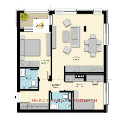 À venda  2 quartos Sofia , Bistrica , 108 m² | 14990865
