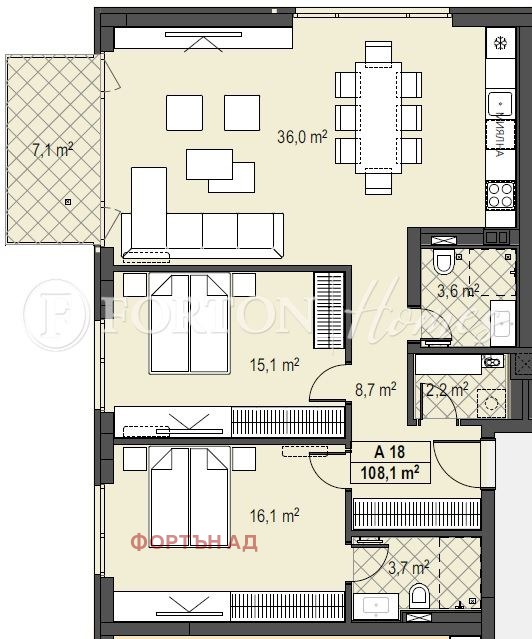 Продава 3-СТАЕН, гр. София, Бояна, снимка 9 - Апартаменти - 54228094