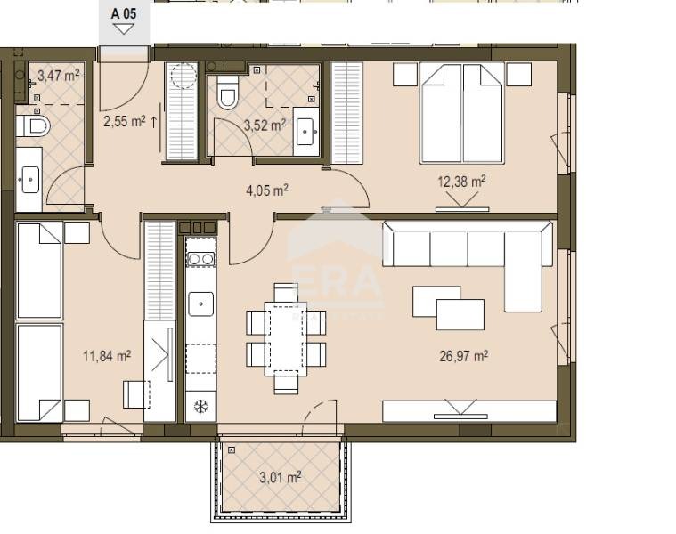 Продава 3-СТАЕН, гр. София, Връбница 1, снимка 4 - Апартаменти - 54780971