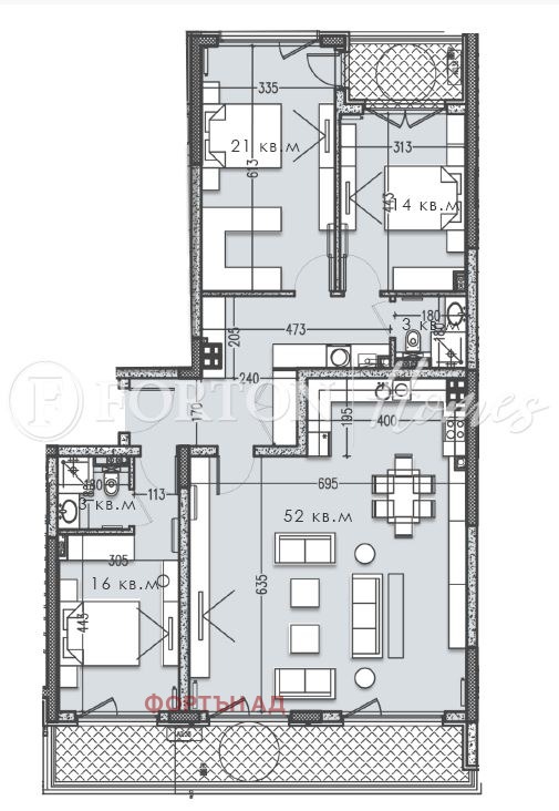 Продава 4-СТАЕН, гр. София, Кръстова вада, снимка 6 - Апартаменти - 56530392