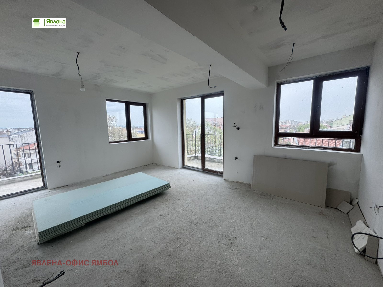Продава 3-СТАЕН, гр. Ямбол, Аврен, снимка 5 - Апартаменти - 54534723