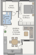 Продава 2-СТАЕН, град Пловдив, Каменица 1 • 106000 € • 25279774 — Holmes.bg