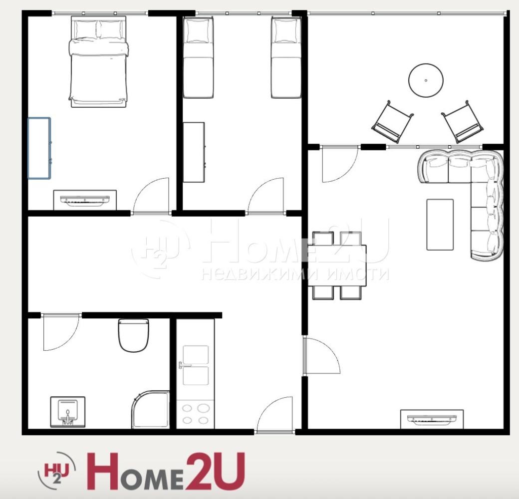 Продава 3-СТАЕН, гр. Пловдив, Тракия, снимка 7 - Апартаменти - 54287815