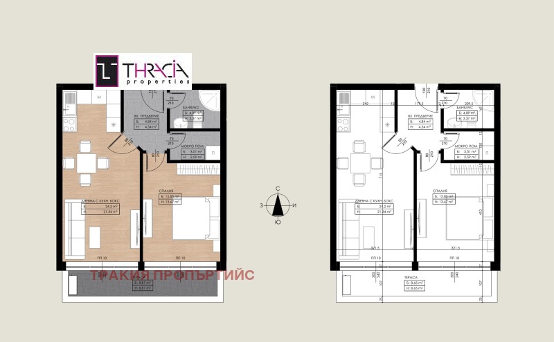 In vendita  1 camera da letto Sofia , m-t Detski grad , 65 mq | 60589400 - Immagine [4]